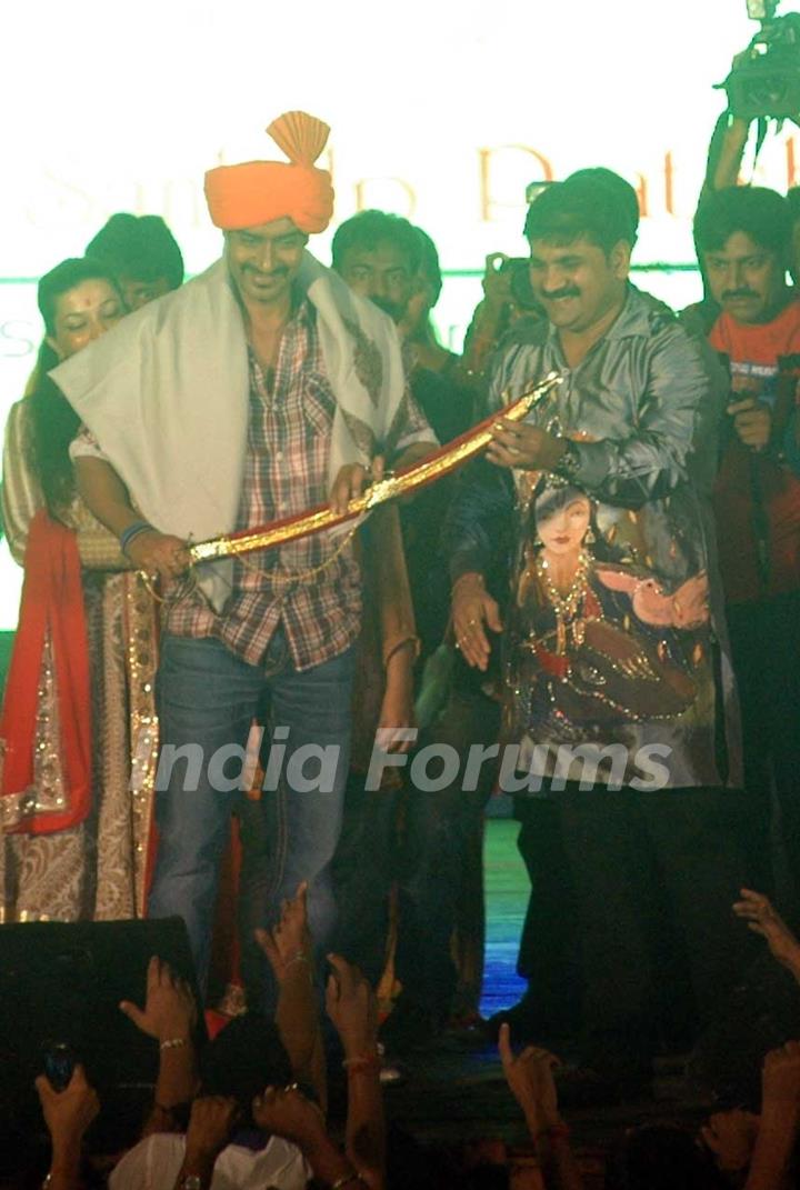 Ajay Devgn sankalp Govinda at Worli