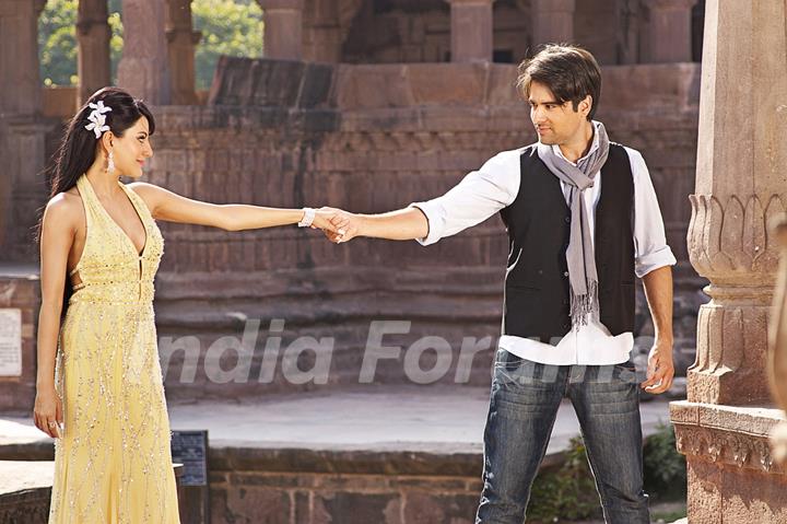 Still scene from U R My Jaan movie