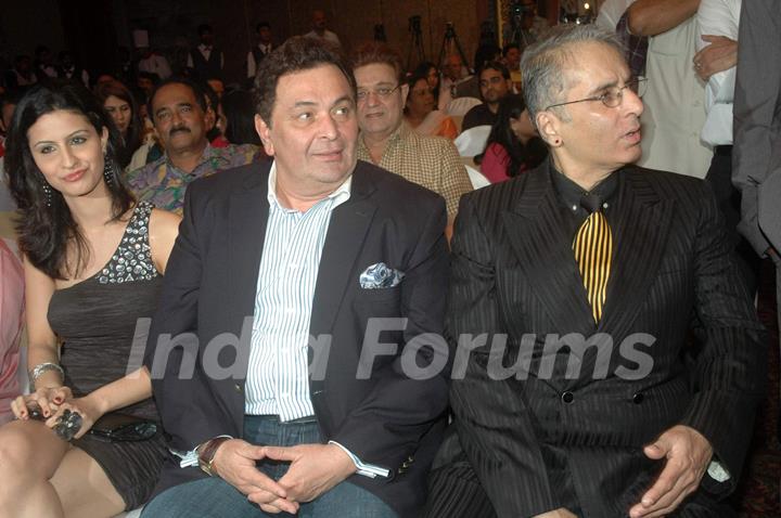 Rishi Kapoor and Aditya Raj Kapoor at 'Say Yes to Love' music launch, Sea Princess