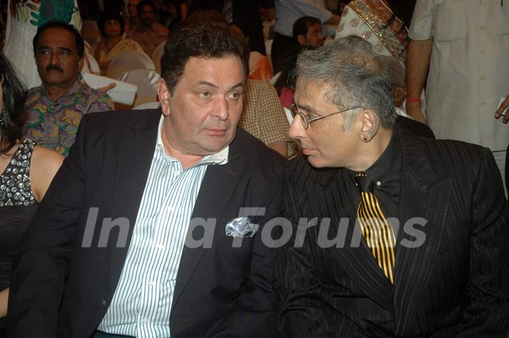 Rishi Kapoor and Aditya Raj Kapoor at 'Say Yes to Love' music launch, Sea Princess