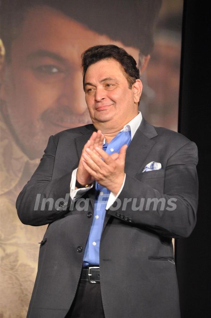 Rishi Kapoor at 'Agneepath' trailer launch event at JW.Mariott