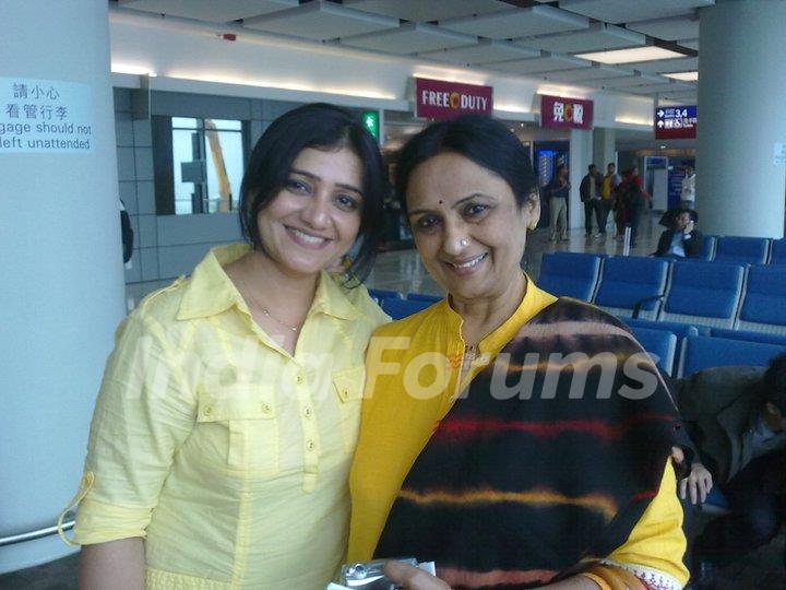 Vinita Malik and Neelima Tadepalli in Macau for SPA'11