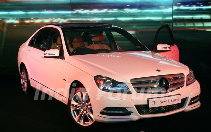 The launch of Mercedes-Benz's new C 200BE AVANTGARDE, in New Delhi on Thursday. .