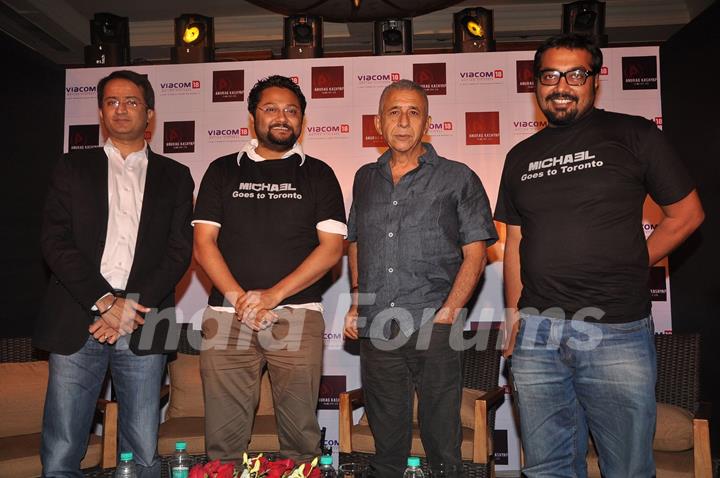 Naseeruddin Shah and Anurag Kashyap launch Michael first look in Mumbai