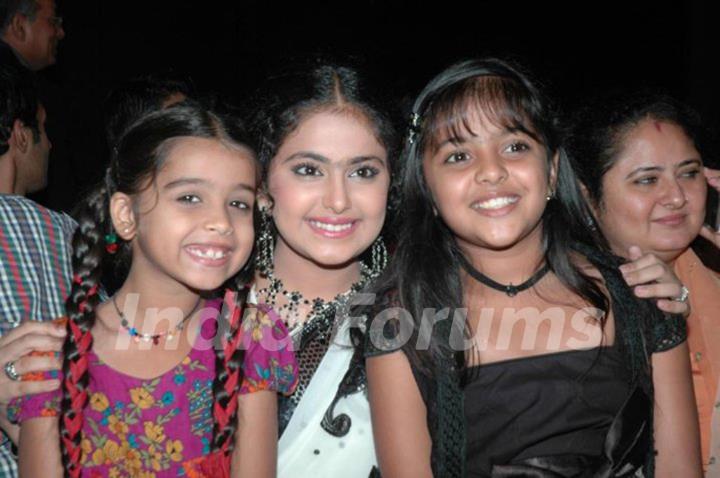 Avika Gor with Sparsh & Ishita Panchal