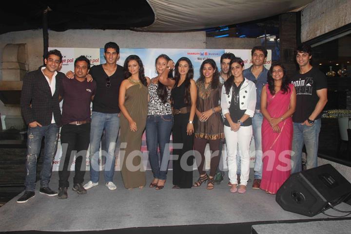 Entire Team at Ritz Jee Le Ye Pal press meet, Vie Lounge