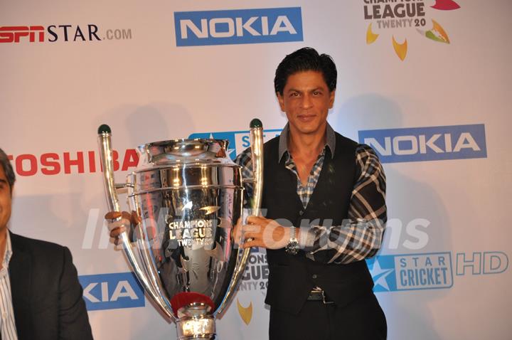 Shah Rukh Khan at the ESPN Star Sports Nokia Champions League Twenty20 event