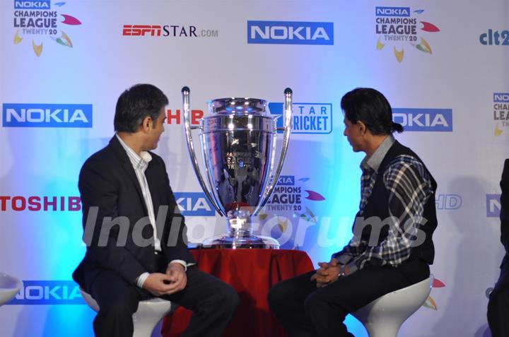 Shah Rukh Khan at the ESPN Star Sports Nokia Champions League Twenty20 event