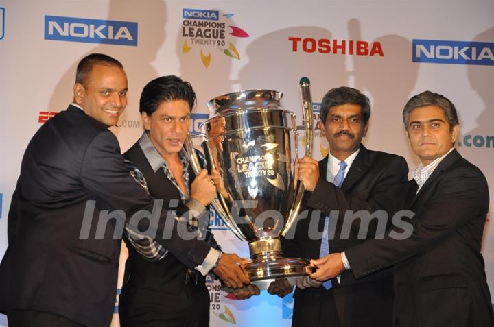 Shah Rukh Khan at the ESPN Star Sports Nokia Champions League Twenty20 event