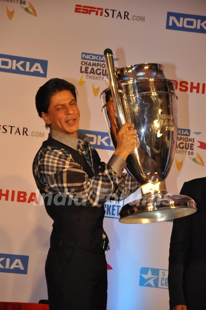 Shah Rukh Khan at the ESPN Star Sports Nokia Champions League Twenty20 event