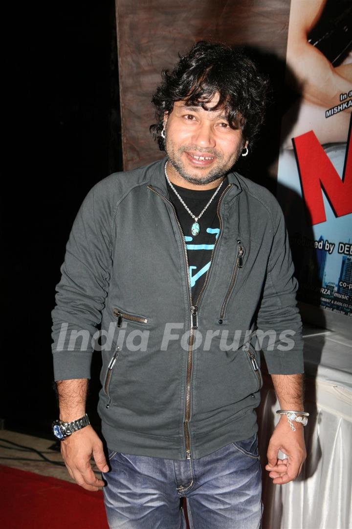 Kailash Kher at MAD film music launch at Andheri in Mumbai