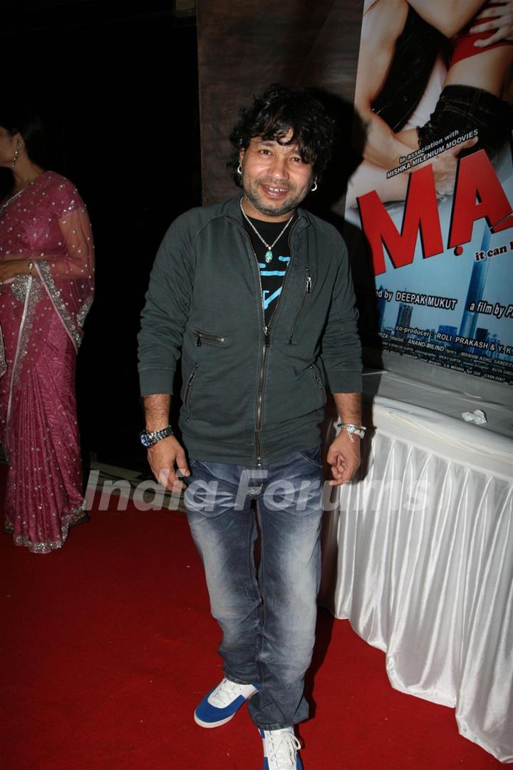 Kailash Kher at MAD film music launch at Andheri in Mumbai