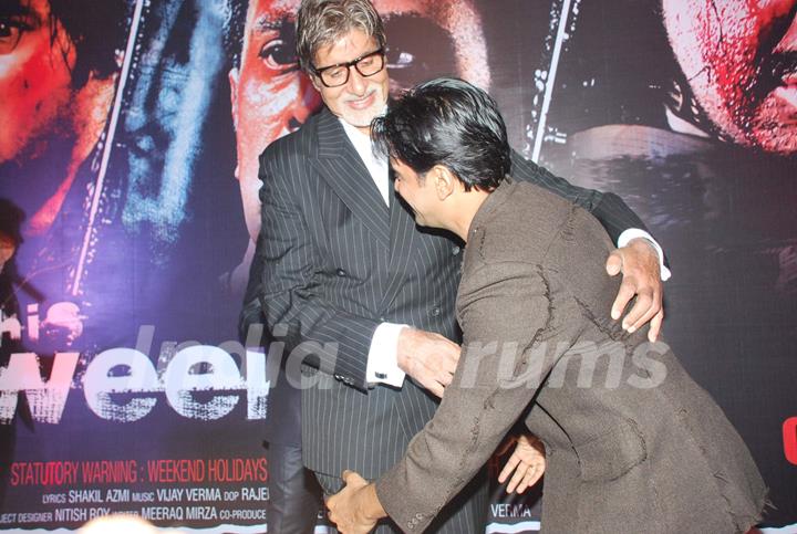 Amitabh Bachchan unveils 'This Weekend' first look at Sun N Sand, Mumbai