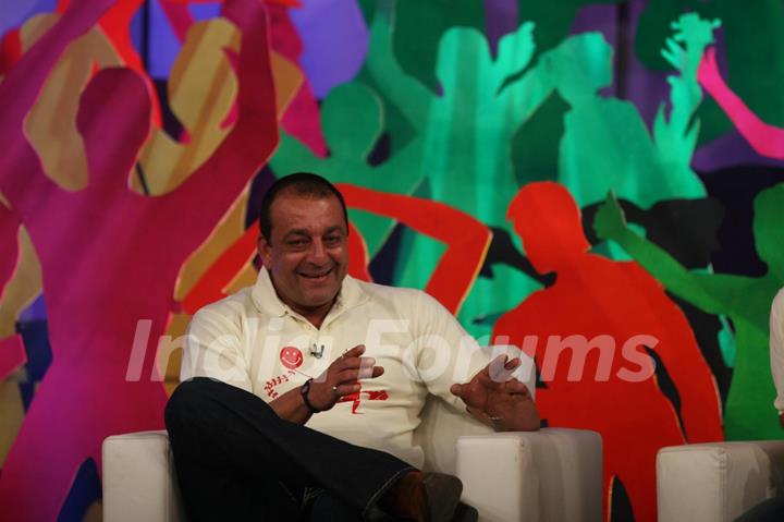 Sanjay Dutt at Coca-Cola India and NDTV 'SUPPORT MY SCHOOL' campaign event at Yash Raj Studios