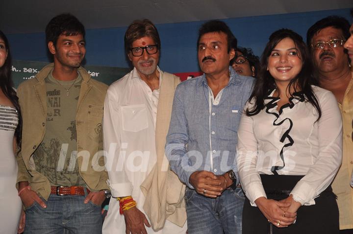 Big B at Delhi Eye film launch at Madh