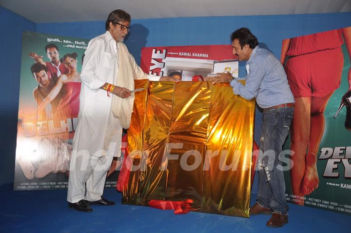 Big B at Delhi Eye film launch at Madh