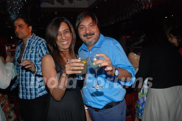 Tony & Deeya Singh at 'Maryaada Lekin Kab Tak' tvshow completion party of 200 episodes