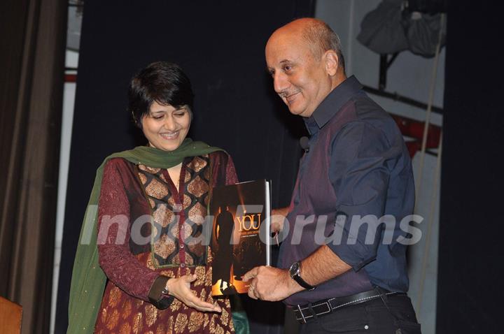 Anupam Kher at the book launch