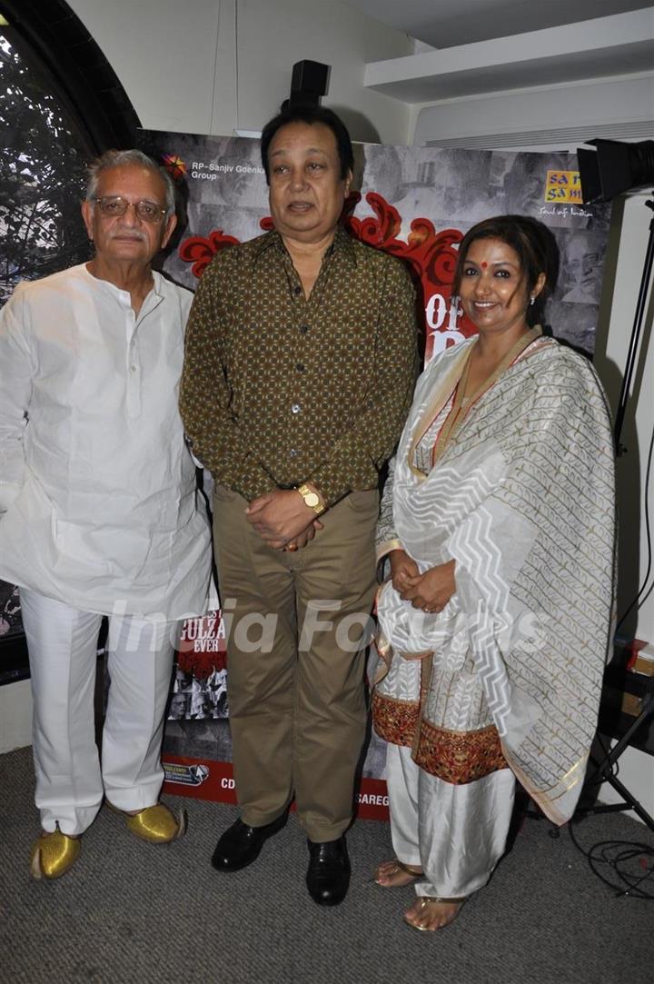 Gulzar's album 'The Best Of Gulzar Ever' launch by Sa Re Ga Ma