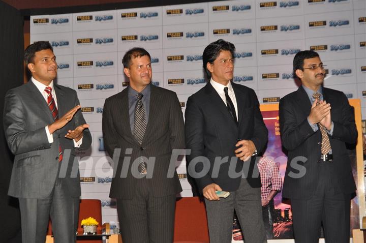 Shah Rukh Khan with Western Union launches Million Dollar Global compaign & promotion of film 'Ra.One' at Grand Hyatt Hotel