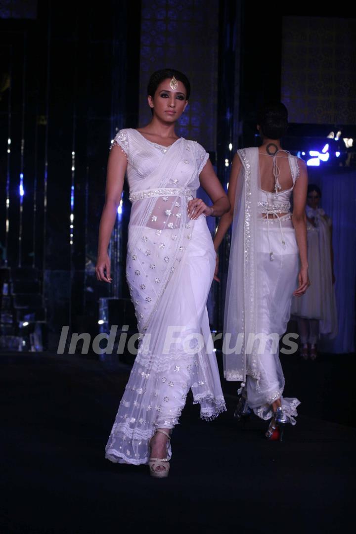 Model walks the ramp for Rocky S at Aamby Valley City India Bridal Week 2011 Day 1 at Saharastar