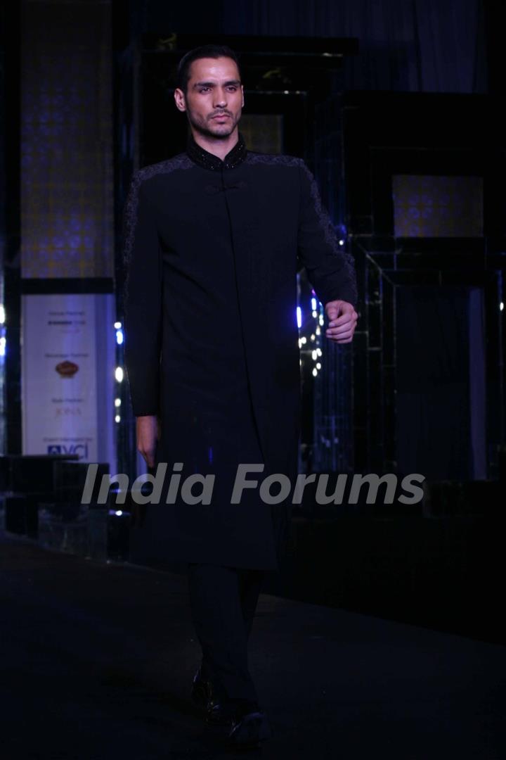 Model walks the ramp for Rocky S at Aamby Valley City India Bridal Week 2011 Day 1 at Sahara Star