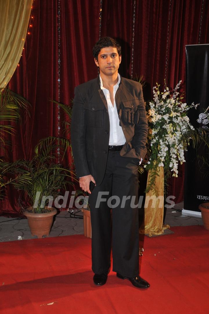 Farhan Akhtar at ITA Awards at Yashraj studios in Mumbai