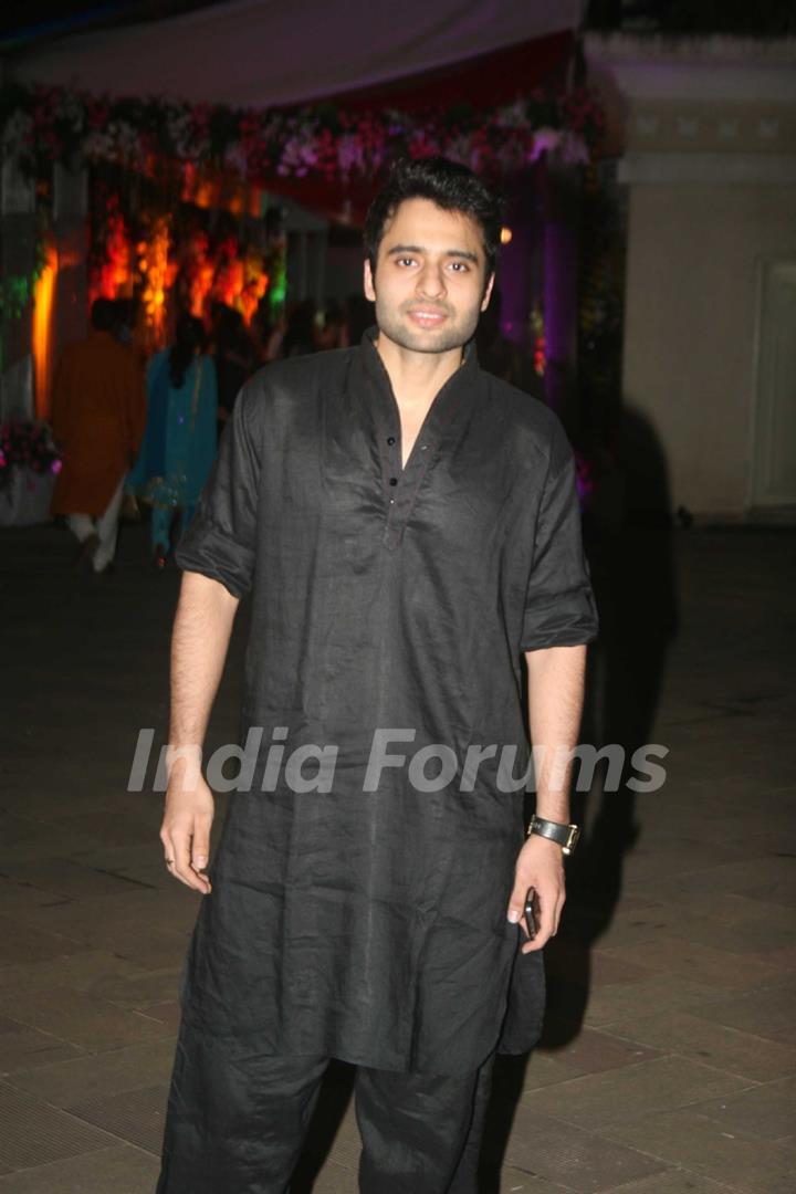 Jackky Bhagnani grace Sanjay Dutt's Mata Ki Chowki in Bandra