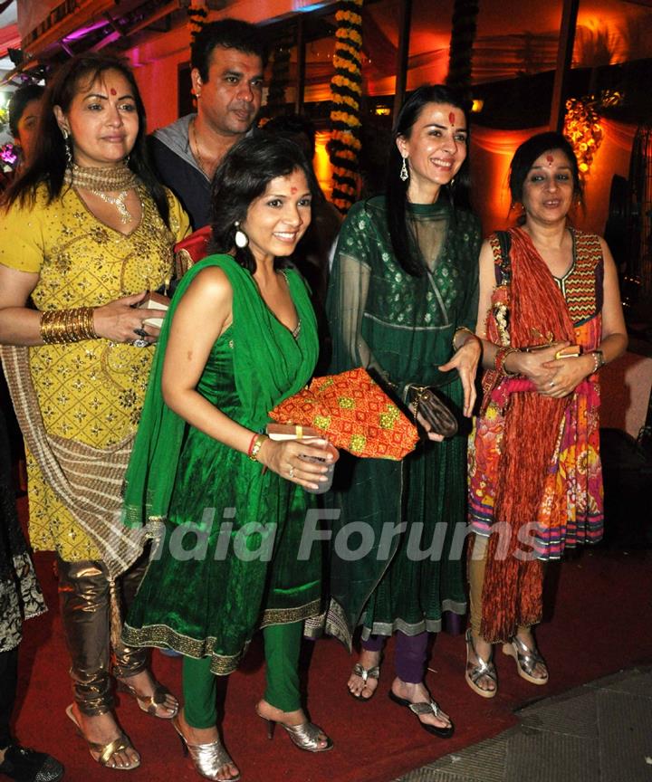 Celebs grace Sanjay Dutt's Mata Ki Chowki in Bandra