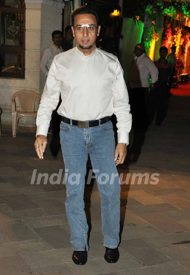 Gulshan Grover grace Sanjay Dutt's Mata Ki Chowki in Bandra