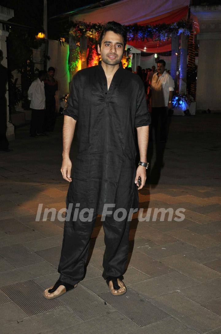 Jackky Bhagnani grace Sanjay Dutt's Mata Ki Chowki in Bandra