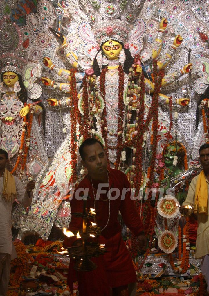 Durga Puja celebration in New Delhi