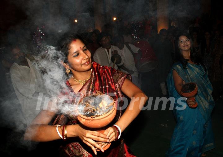 Durga Puja celebration in New Delhi