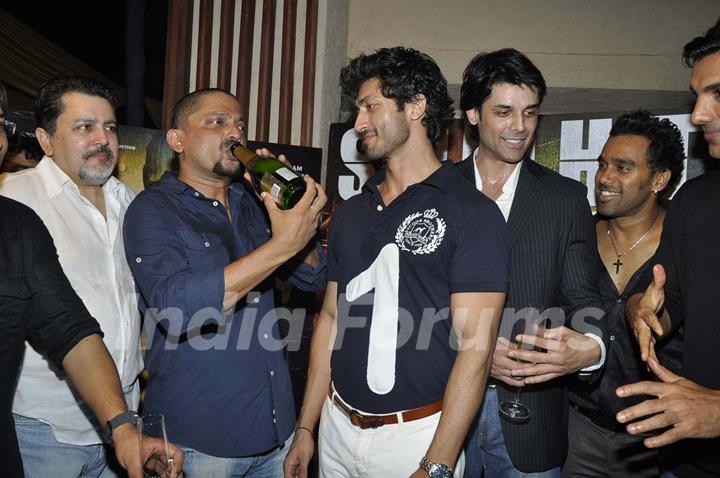 Vidyut Jamwal at the success bash of his film &quot;Force&quot;