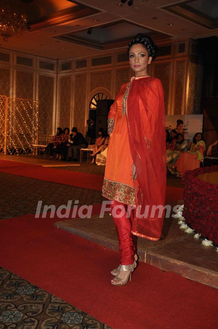 Model walks the ramp for Maheka Mirpuri's Show