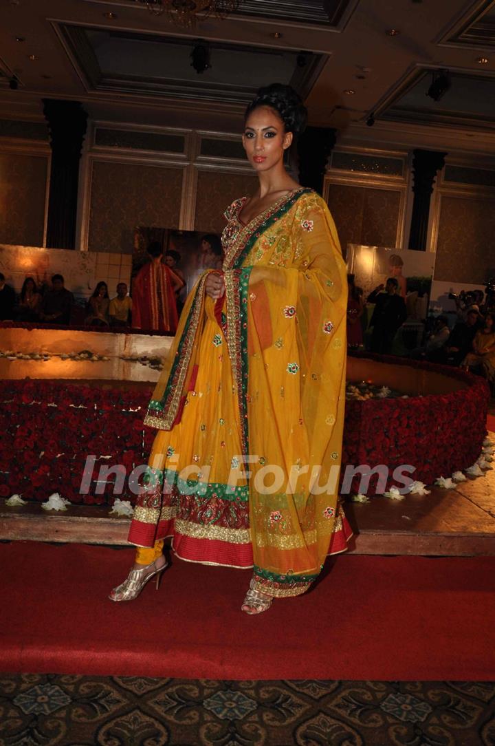 Model walks the ramp for Maheka Mirpuri's Show