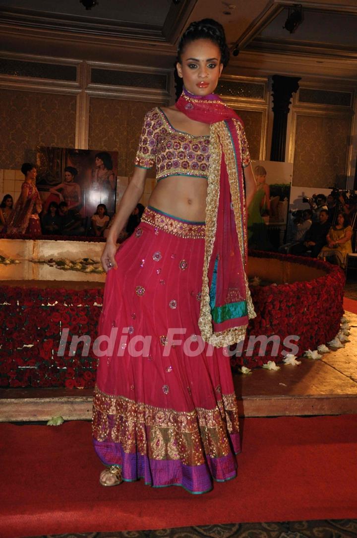 Model walks the ramp for Maheka Mirpuri's Show