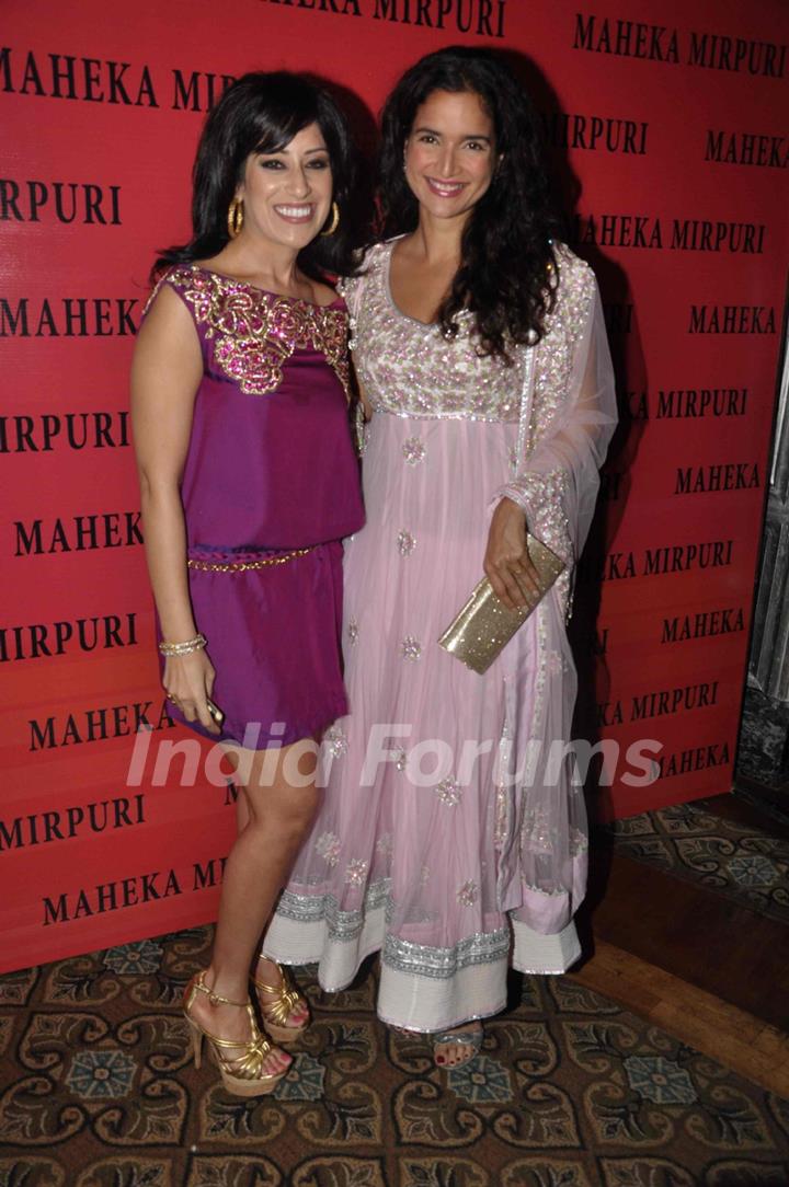 Sushma Reddy at Maheka Mirpuri's Show