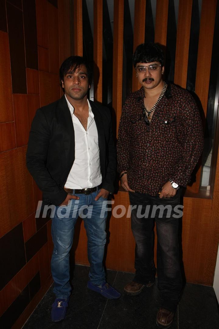 Abhishek Avasthi at new pub 'ICE QUBE' launch in Goregaon, Mumbai