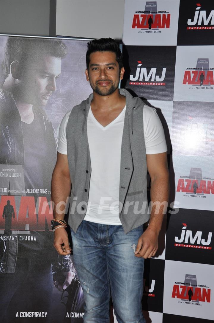 Aftab Shivdasani at Premiere of film 'Aazaan' at PVR Cinemas in Juhu, Mumbai