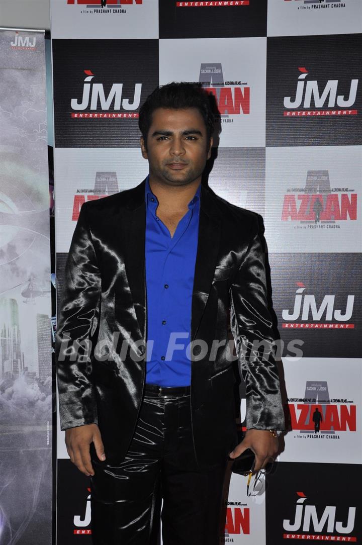 Sachin Joshi at Premiere of film 'Aazaan' at PVR Cinemas in Juhu, Mumbai