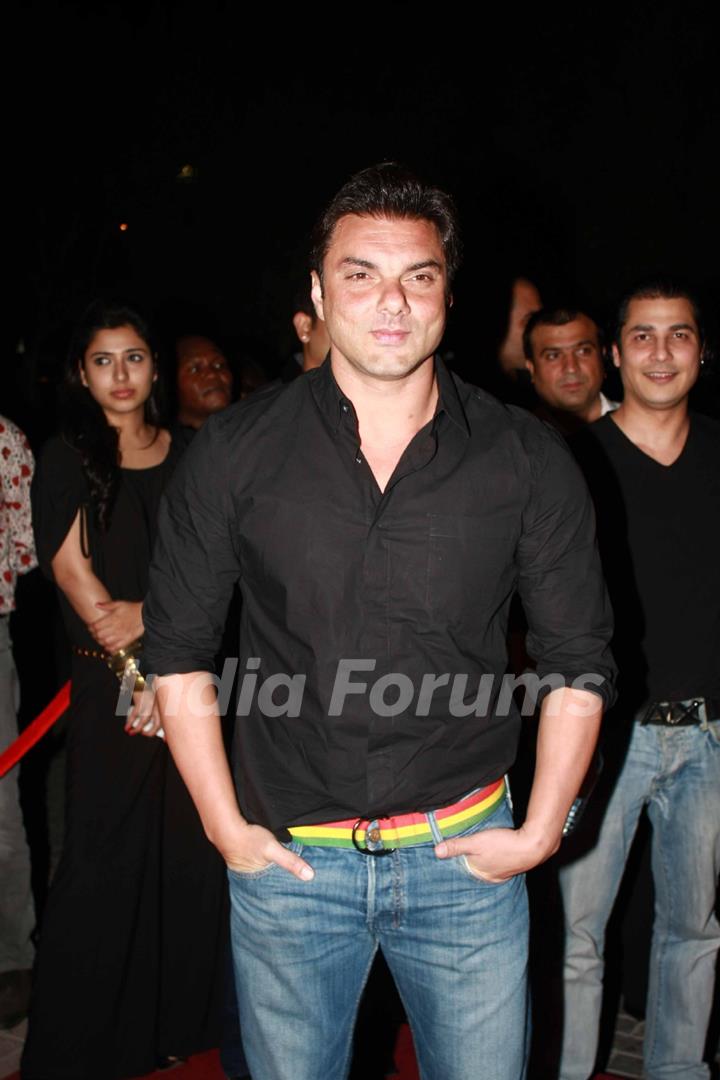 Sohail Khan at Premiere of film 'Aazaan' at the Grand Cineplex in Dubai