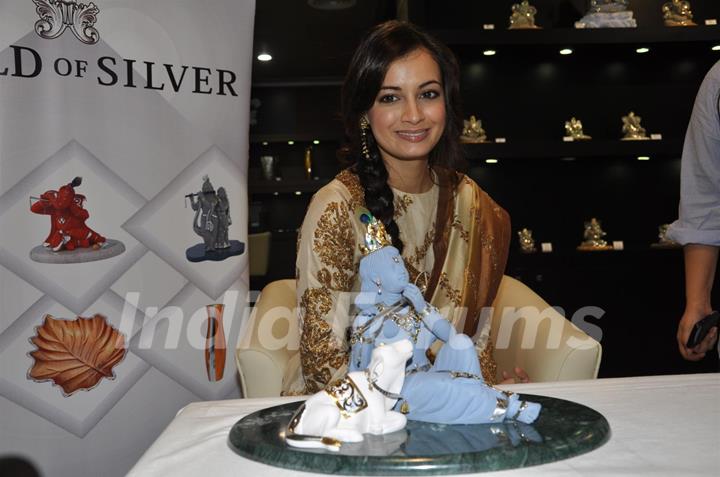 Dia Mirza during the unveiling of Gitanjali Group Alder & Roth's new collection in Mumbai