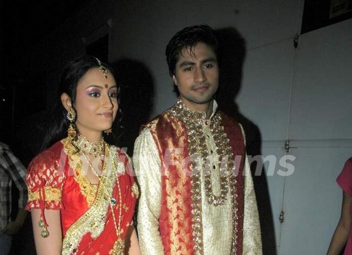 Harshad Chopra and Anupriya Kapoor at Diwali Rishton Ki 2010