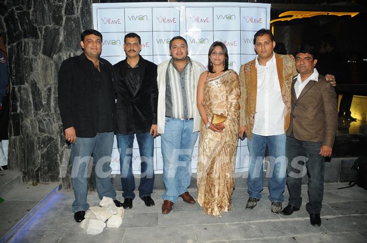 Mandeep Khurana with celebs at Grand launch of 'CAVE' for the first time in Mumbai a Sunken Bar and Cave Houses