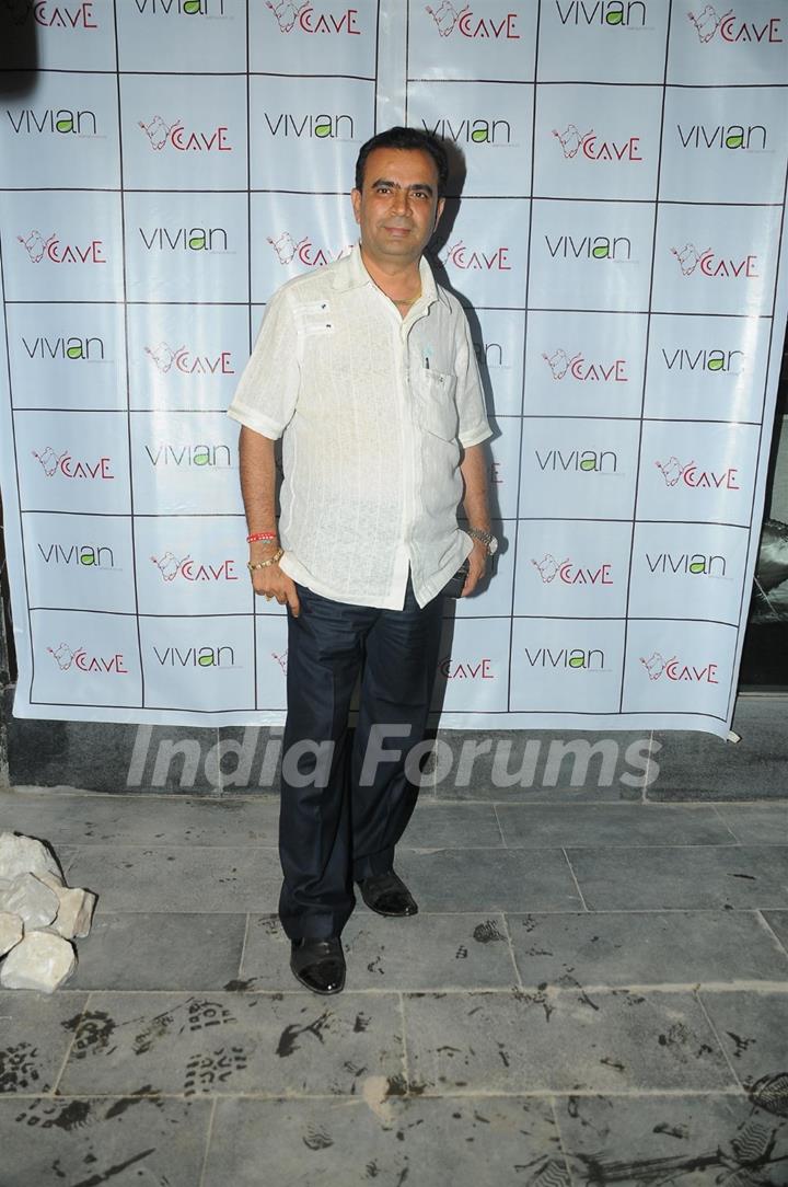 Yogesh Lakahni at Grand launch of 'CAVE' for the first time in Mumbai a Sunken Bar and Cave Houses