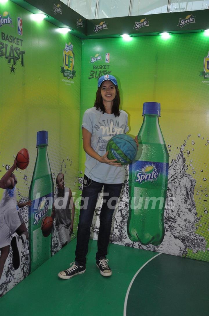 Kalki Koechlin at NBA Jam presented by HP at the R City Mall, Ghatkopar in Mumbai