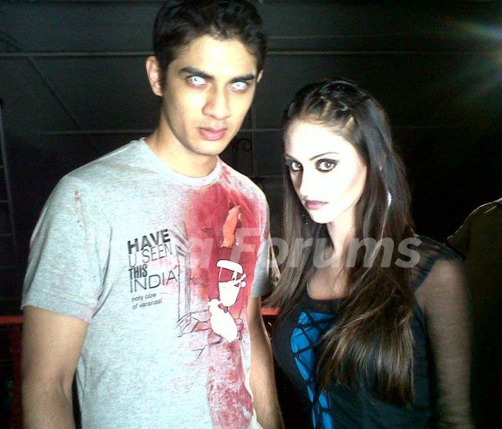 Krystle Dsouza and Vishal Gandhi in Aahat