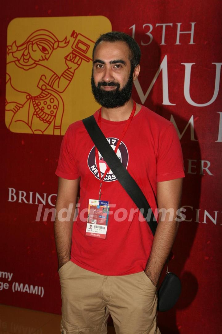 Ranvir Shorey at 13th Mumbai Film Festival