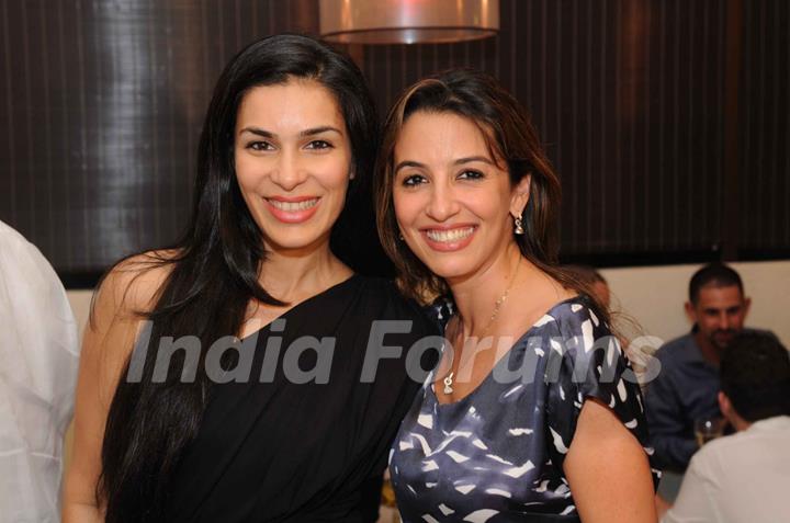 Perizaad Zorabian with Namrata Shroff at launched of Anita Dongre desert cafe - Schokolaade at Khar